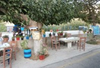 Traditional kafenion Manousos Askyfou village Sfakia Chania