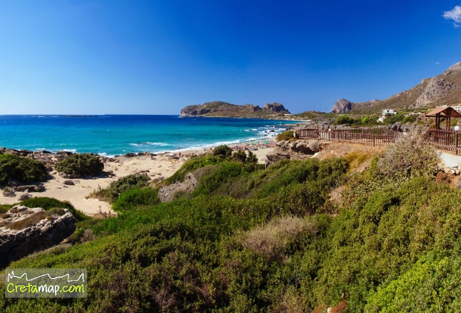 Falassarna beach Chania | Crete - Cretamap.com